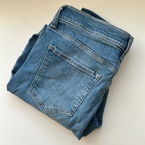 High rise jeans